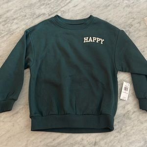 Happy sweatshirt from Old Navy